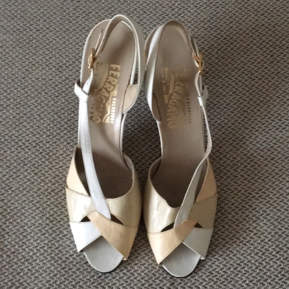 Vintage Shoes by Ferragamo.,